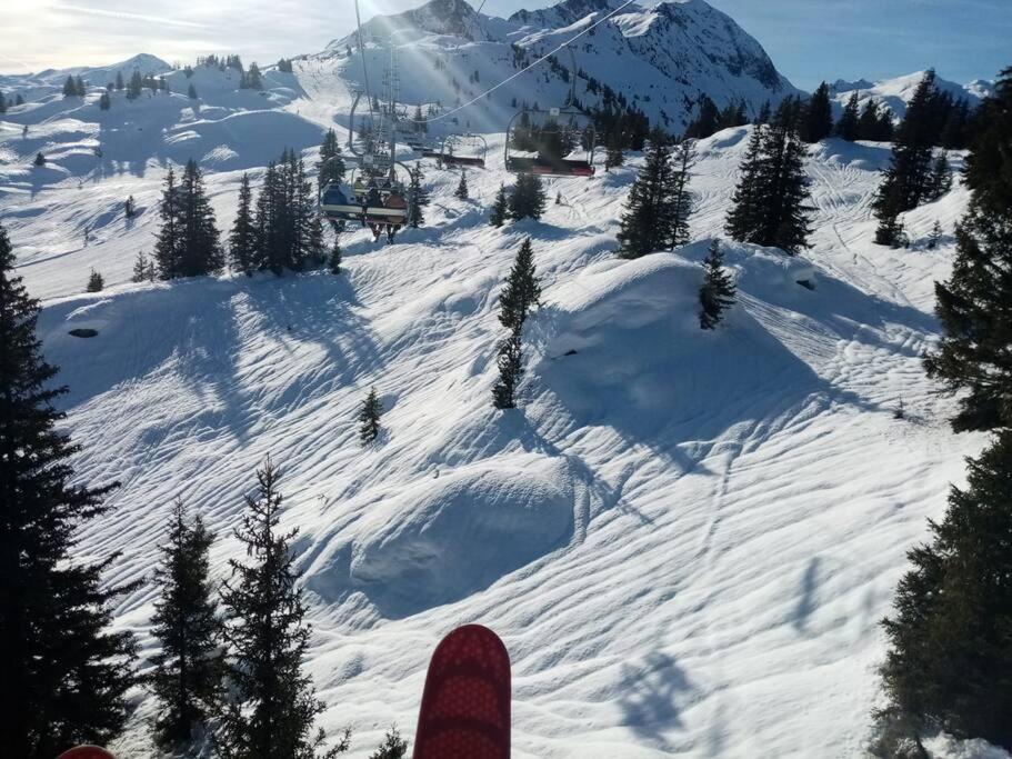 L'Appartement Les Bossons En Lisiere De Foret Dans Le Chalet Genepi Arèches Extérieur photo